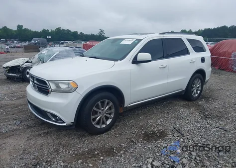 2016 Dodge Durango Sxt из США, поврежденный, VIN 1C4RDHAG2GC330995